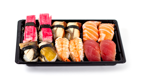 Set 1 Sushi mix Nigiri (12 stuks)