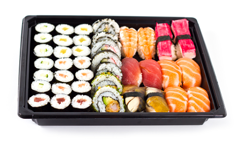 Set 5 Sushi box Maki/Nigiri (40 stuks)