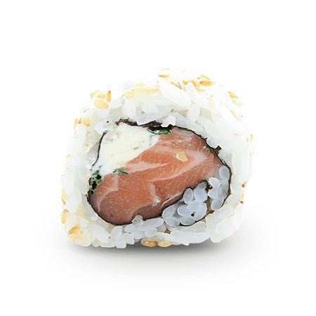 Salmon cream cheese maki