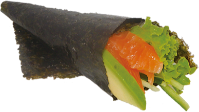 Salmon temaki