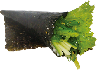 Wakame temaki