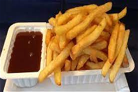 Frites Curry Groot