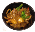 Beef curry udon
