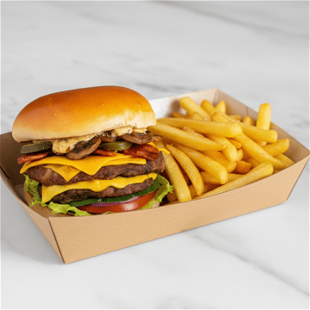 More Signature burger Combi Deal