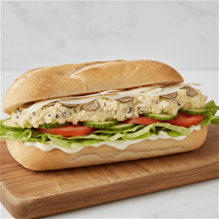 Broodje ei-truffelsalade