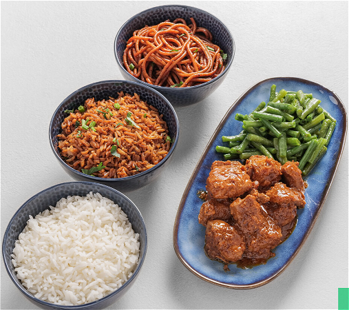 Nasi met Javaanse kip