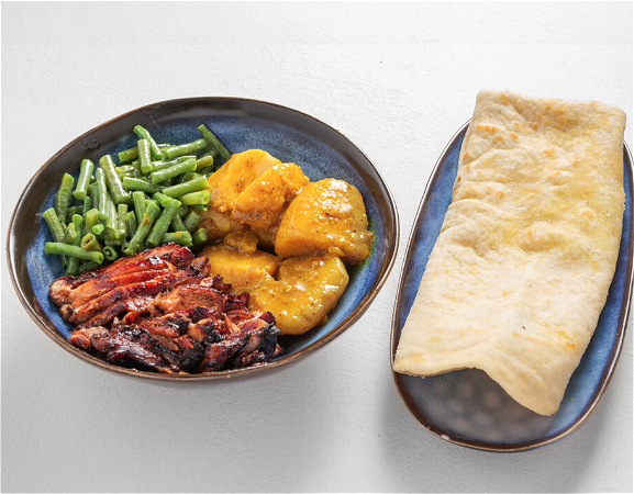 Roti geroosterde kip