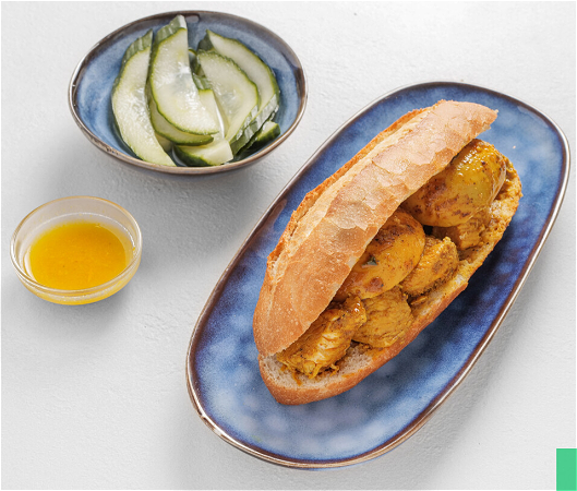 Kerrie kip met kerrie ei