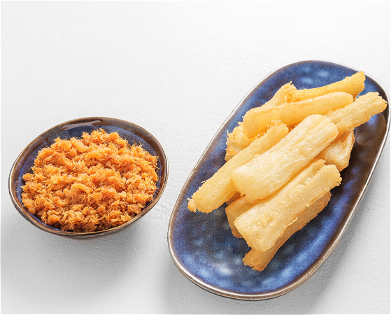 Teloh met bakkeljauw