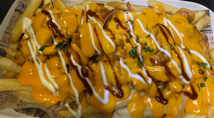 BBQ Chicken Loaded Fries