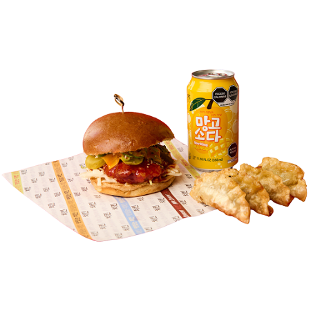 Mr. CHIKIN Burger Menu 
