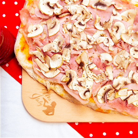 Prosciutto e funghi