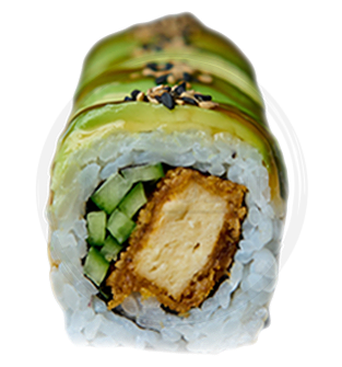 Chick*n Avocado Roll