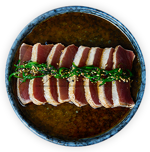 Wasabi Soju Tuna Tataki