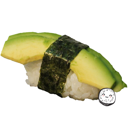  Avocado nigiri (veggie)