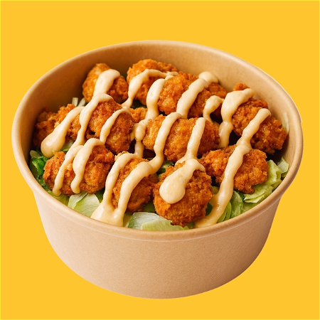 Loaded salad crispy kip