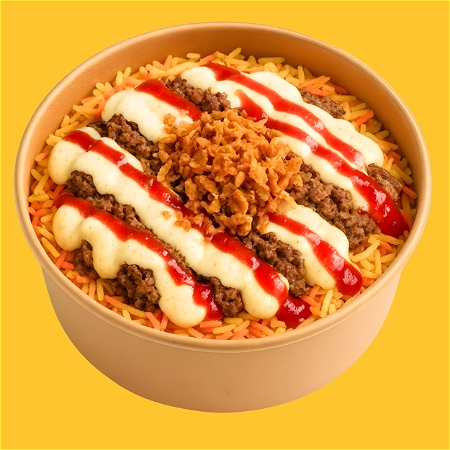 Loaded Rijst Gegrilde beef