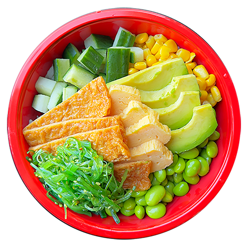 Poké bowl vegetarisch