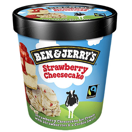 Ben & Jerry's Strawberry Cheesecake 465ml