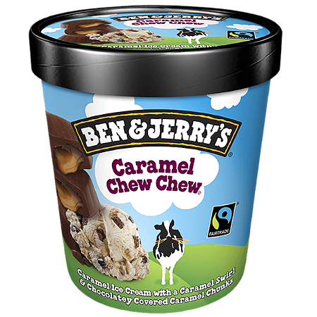 Ben & Jerry's Caramel Chew Chew 465ml