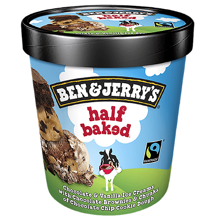 Ben & Jerry's Half Baked 465ml