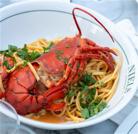 Lobster linguine