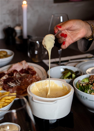Kaasfondue Klassiek ( 2 pers)