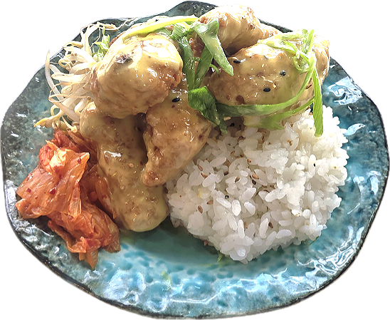 Honey mosterd Chicken Bowl