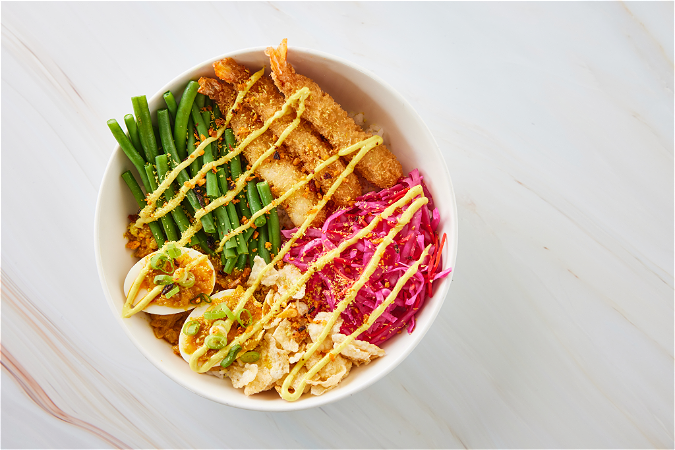 Ron Gastro Bowl - Tempura Shrimp