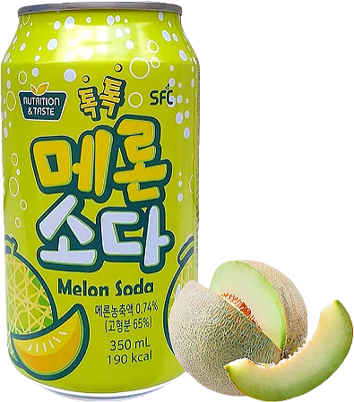 Sparkling Melon Soda 350ml