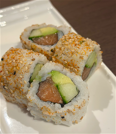 Spicy Salmon Special Maki 8st.