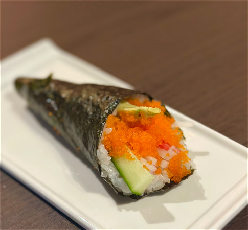 Crab handroll