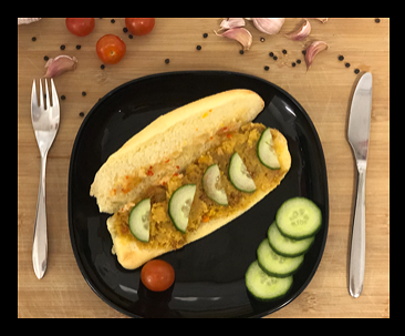 Broodje aardappel / kousenband