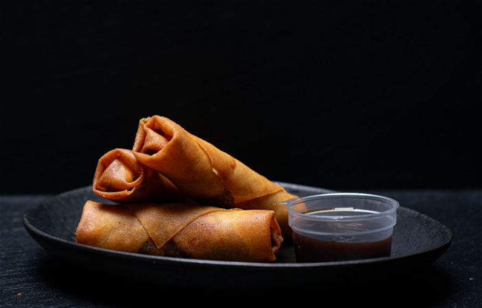 Hoisin Duck Springrolls 