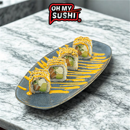 SAKE CHEESE ROLL (8 PCS) 