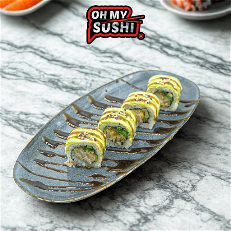 AVOCADO CALAMARIS ROLL (8 PCS) 