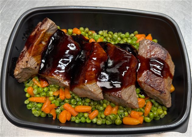 Biefstuk met warme groenten