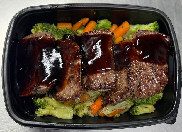 Biefstuk met warme groenten