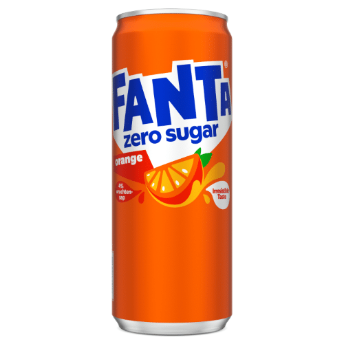 Fanta orange no sugar 330ml