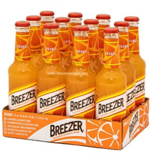 Breezer orange 12-pack