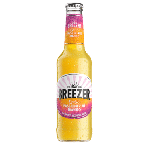 Breezer passionfruit en mango