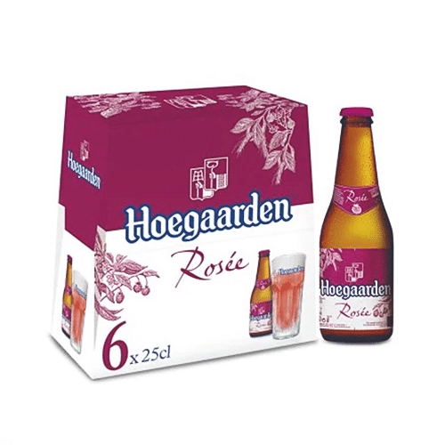 Hoegaarden rose 6-pack