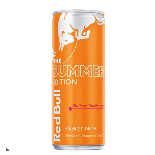 Red Bull Energy Drink Summer Apricot Strawberry 250ml