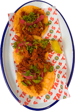 Order of tacos de cochinita pibil