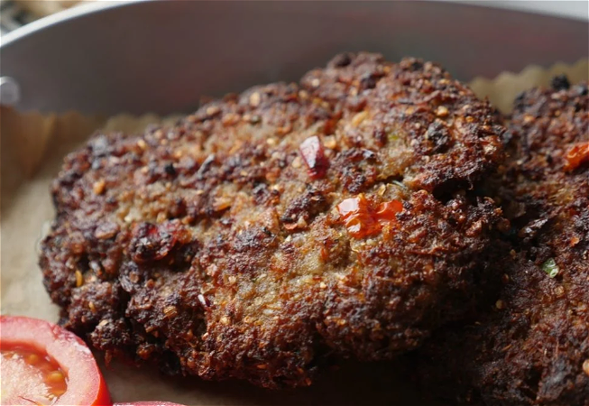 Peshawar Lamb Chapli Kebab 