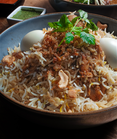 Nawabi chicken biryani