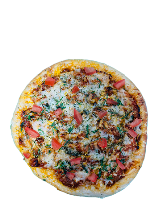 Butter Chicken Naan Pizza (20 cm)