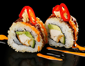 Fire chicken roll - 8 stuks