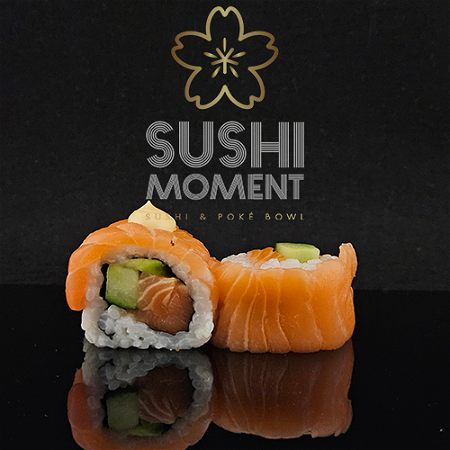 Double salmon roll 8