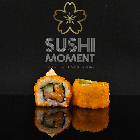California salmon roll 8 Stuks